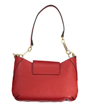 Mario Valentino Red Polyethylene Women Handbag