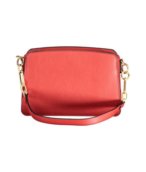 Mario Valentino Red Polyethylene Handbag