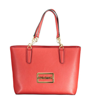 Mario Valentino Red Polyethylene Handbag