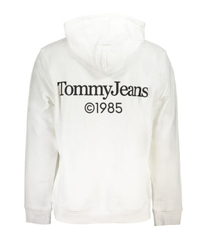 Tommy Hilfiger White Cotton Men Sweater