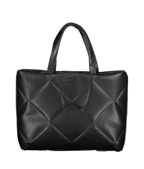 Calvin Klein Black Cotton Handbag