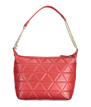 Mario Valentino Red Polyethylene Handbag