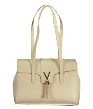 Mario Valentino Beige Polyethylene Handbag