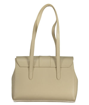 Mario Valentino Beige Polyethylene Handbag
