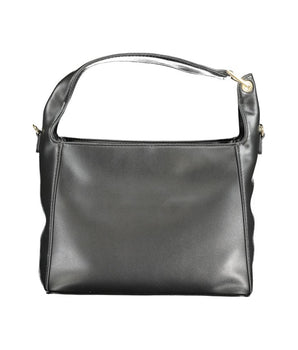 Mario Valentino Black Polyethylene Handbag