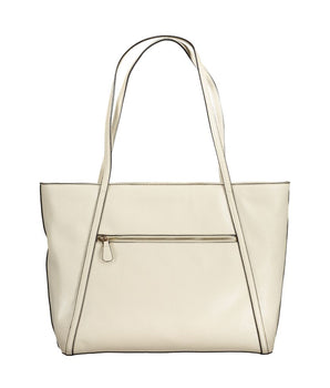 Guess Jeans Beige Polyethylene Handbag