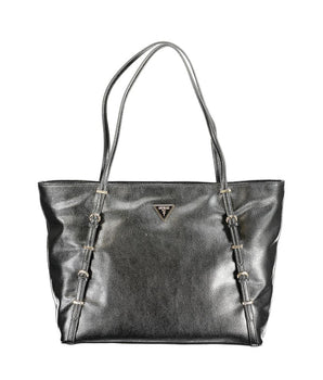 Guess Jeans Black Polyethylene Handbag