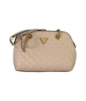 Guess Jeans Beige Polyethylene Handbag