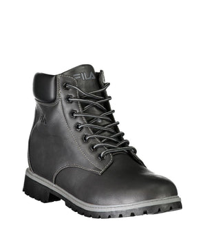 Fila Black Polyester Men Boot