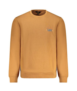 Lee Brown Cotton Men Sweater
