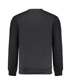 Lee Black Cotton Men Sweater
