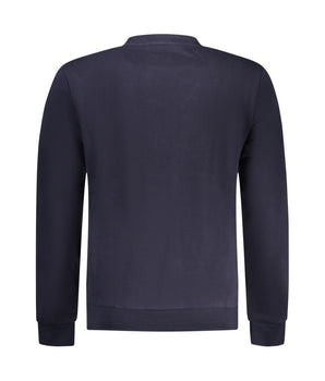 Napapijri Blue Cotton Men Sweater