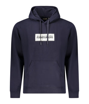 Napapijri Blue Cotton Men Sweater