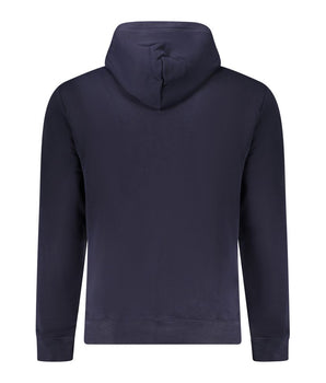 Napapijri Blue Cotton Men Sweater