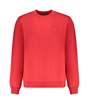 Napapijri Red Organic Cotton Men Sweater