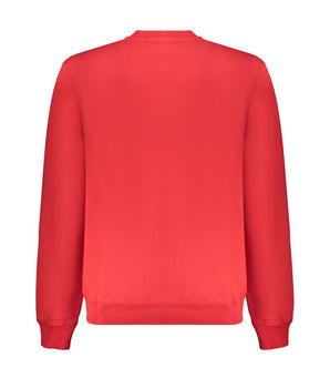 Napapijri Red Organic Cotton Men Sweater