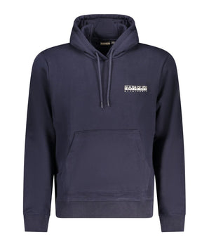 Napapijri Blue Cotton Men Sweater