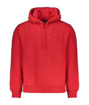 Napapijri Red Cotton Men Sweater