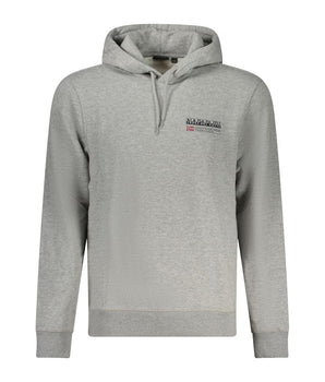 Napapijri Gray Cotton Men Sweater