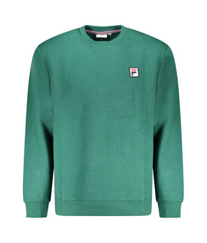 Fila Green Cotton Men Sweater