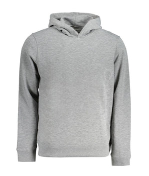 Calvin Klein Gray Polyester Men Sweater