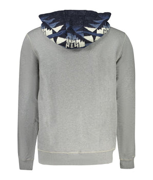 Guess Jeans Gray Cotton Men Sweater