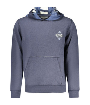 Guess Jeans Blue Cotton Men Sweater