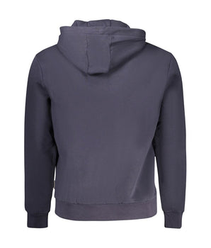 Napapijri Blue Organic Cotton Men Sweater