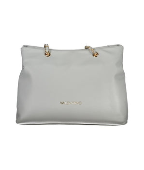 Mario Valentino Gray Polyethylene Handbag