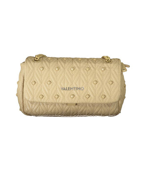 Mario Valentino Beige Polyester Handbag