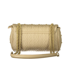 Mario Valentino Beige Polyester Handbag