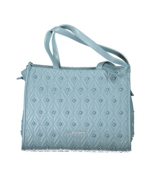 Mario Valentino Blue Polyester Handbag