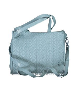 Mario Valentino Blue Polyester Handbag