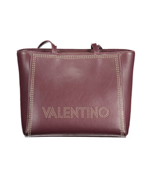 Mario Valentino Red Polyethylene Handbag