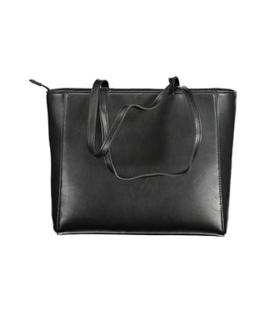 Mario Valentino Black Polyethylene Handbag