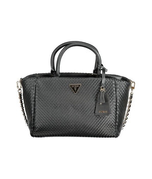 Guess Jeans Black Polyethylene Handbag