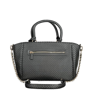 Guess Jeans Black Polyethylene Handbag