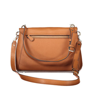 Guess Jeans Brown Polyethylene Handbag