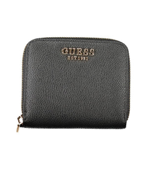 Guess Jeans Black Polyethylene Wallet