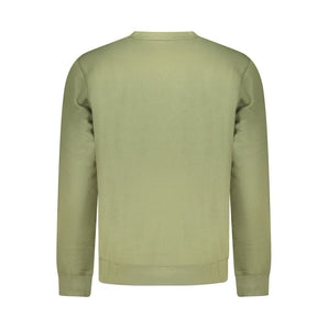 Hugo Boss Green Cotton Sweater