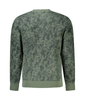 Hugo Boss Green Cotton Men Sweater