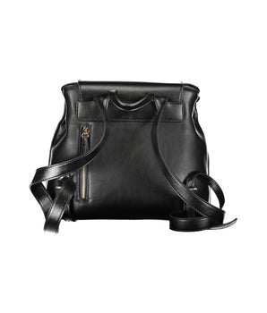 Mario Valentino Black Polyethylene Backpack