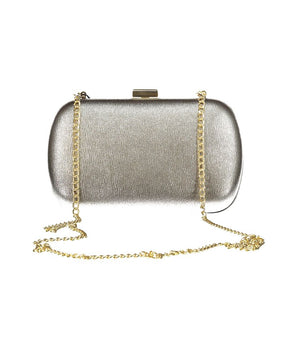 Mario Valentino Gray Polyethylene Handbag
