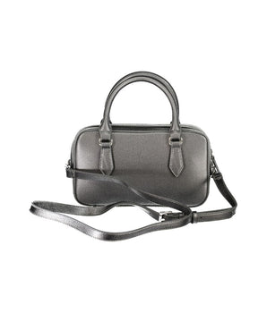 Mario Valentino Gray Polyethylene Handbag