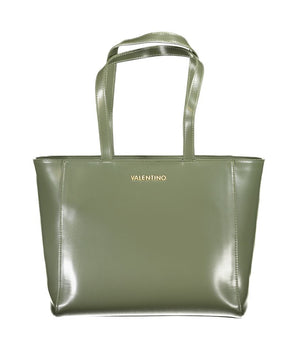 Mario Valentino Green Polyethylene Handbag