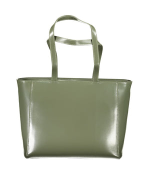 Mario Valentino Green Polyethylene Handbag