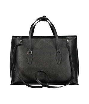 Mario Valentino Black Polyethylene Handbag