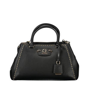 Guess Jeans Black Polyethylene Handbag
