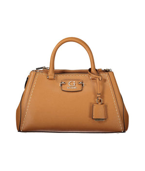Guess Jeans Brown Polyethylene Handbag