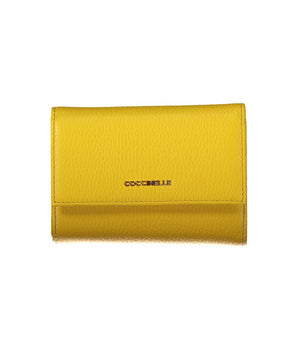 Coccinelle Yellow Leather Wallet